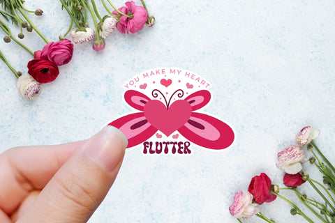 Valentine's Day Stickers Printable Sublimation CraftLabSVG 