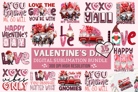 Valentines Day Sublimation Bundle Sublimation Regulrcrative 