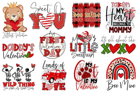 Valentine's Day Sublimation Bundle Vol.5 Sublimation CraftLabSVG 