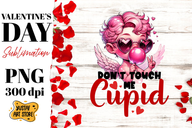Valentine's Day sublimation. Funny cupid Sublimation Yustaf Art Store 