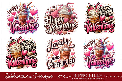 Valentine's Day Sublimation Png Bundle Sublimation designmaster24 