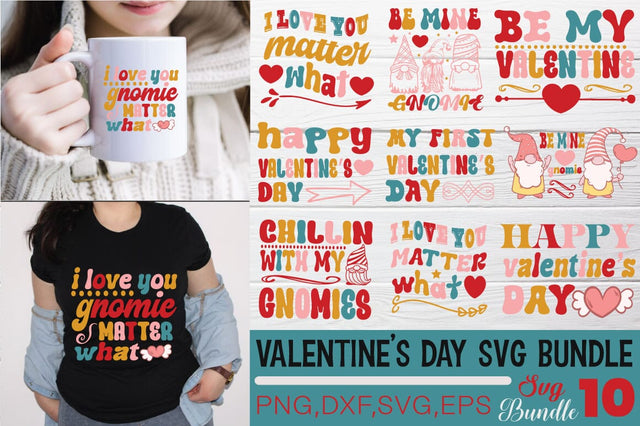 Valentine's Day SVG Bundle SVG Angelina750 