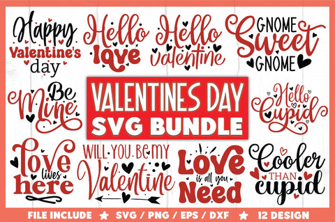 Valentines Day SVG Bundle SVG Ariyan 