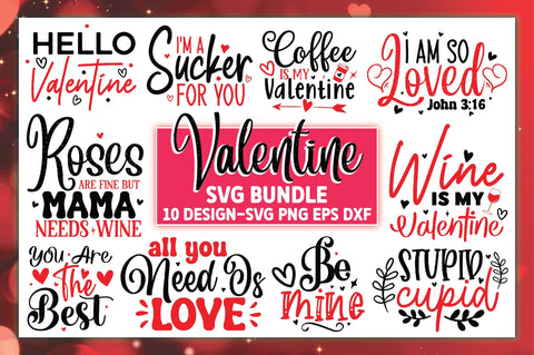 Valentine's Day SVG Bundle SVG Ariyan 