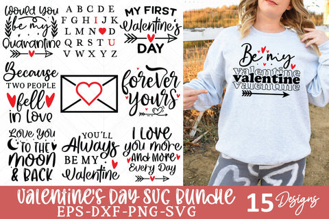 Valentine's Day SVG Bundle SVG Crafty Ideas 