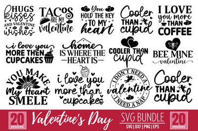 Valentines Day SVG Bundle SVG Designangry 