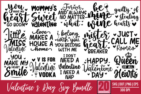 Valentine’s Day Svg Bundle SVG Designangry 