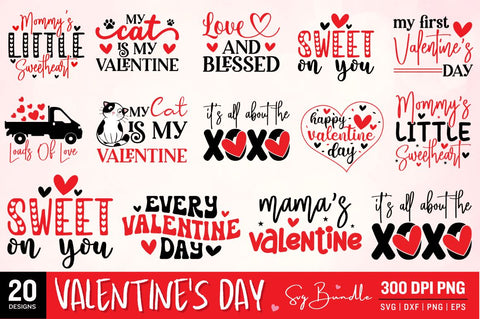 Valentines day SVG Bundle SVG Designangry 