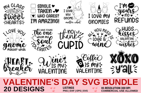 Valentine's Day SVG Bundle SVG Designangry 