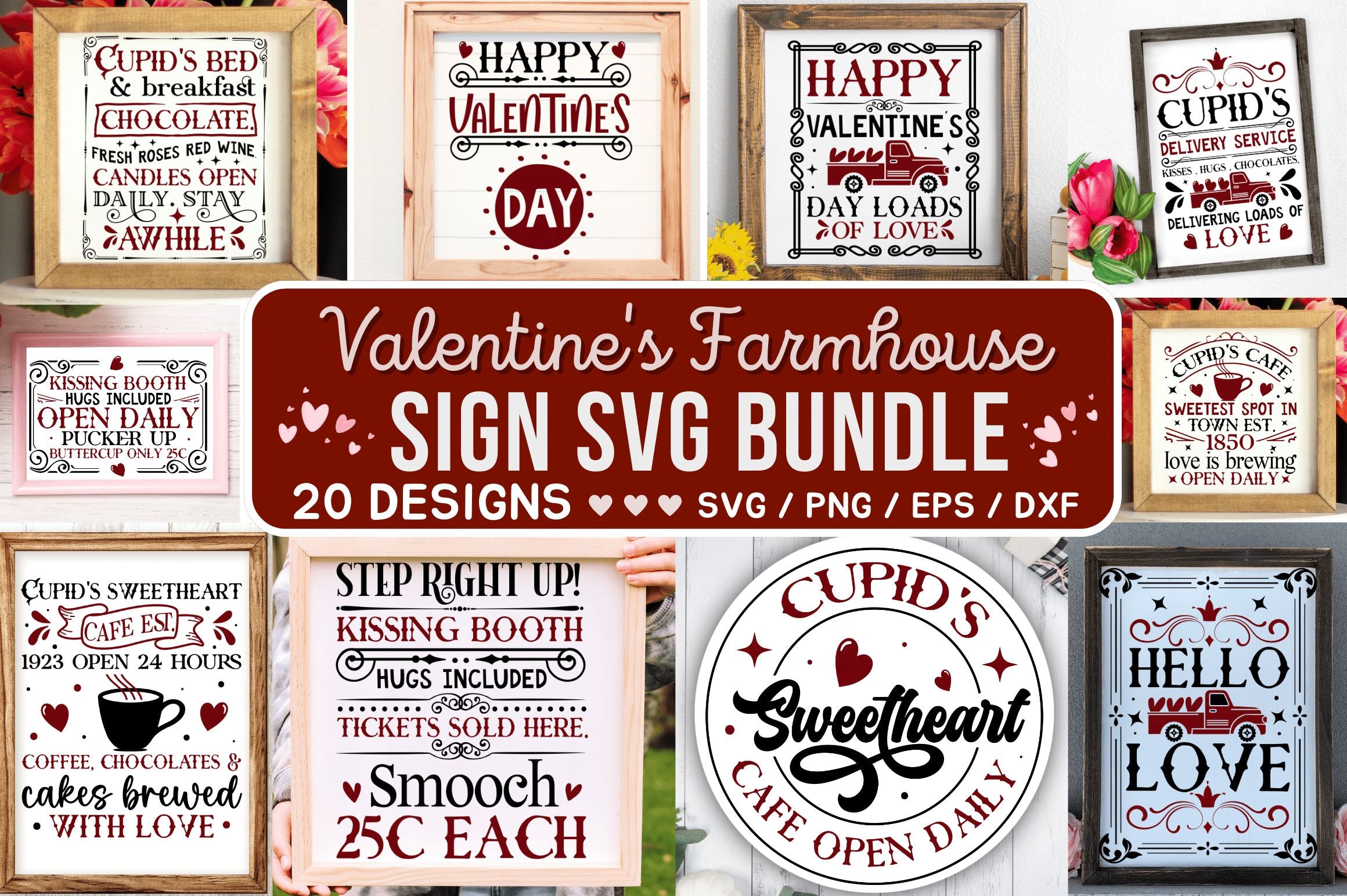 Valentine's Candles SVG Design, Love SVG Design