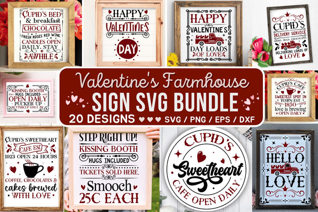 Valentine's Day SVG Bundle SVG Regulrcrative 