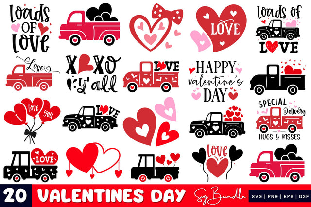 Valentines Day SVG Bundle SVG Regulrcrative 