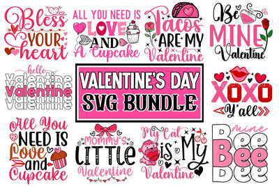 Valentine's Day SVG Bundle, Valentine's Day Sublimation Bundle, Valentine's Day T-shirt Design BUndle, Valentine's Day SVG Quotes, Happy Valentine's Day SVG Insomnia Std 