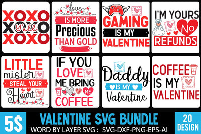 Valentine's Day SVG Bundle ,Valentine's day svg , Valentines SVG BundleQuotes,Love SVG Bundle, Heart Clipart BUndle , Love SVG Bundle Quotes SVG BlackCatsMedia 
