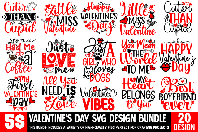 Valentine's Day SVG Bundle, Valentine's Day T-shirt Design Bundle, Valentine's Day Sublimation Bundle, Happy Valentine's Day, Valentine's Day Sublimation PNG,Valentine's Day 20 SVG Design Sublimation Insomnia Std 