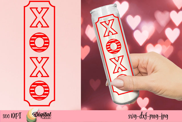 Valentine's Day SVG. Dollar Tree Candle SVG SVG Evgenyia Guschina 