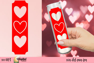 Valentine's Day SVG. Dollar Tree Candle SVG SVG Evgenyia Guschina 