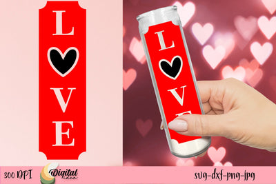 Valentine's Day SVG. Dollar Tree Candle SVG SVG Evgenyia Guschina 