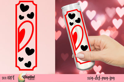 Valentine's Day SVG. Dollar Tree Candle SVG SVG Evgenyia Guschina 