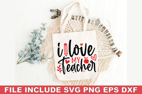 Valentines Day Teacher SVG Bundle SVG Ariyan 