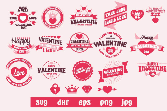 Valentine's day template svg and sublima SVG dadan_pm 