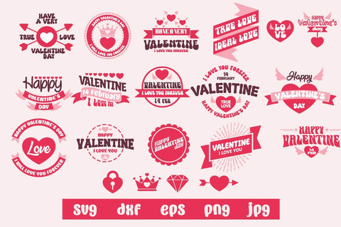 Valentine's day template svg and sublima SVG dadan_pm 