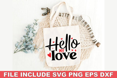 Valentine's Day Tote Bag SVG Bundle SVG Ariyan 