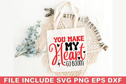 Valentine's Day Tote Bag SVG Bundle SVG Ariyan 