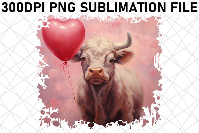Valentine's Day Watercolor Animal PNG Set Sublimation afrosvg 