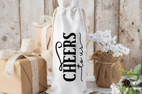 Valentine's Day Wine Bag SVG Bundle SVG Regulrcrative 