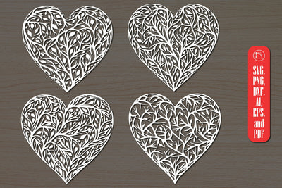 Valentine’s Decorative Heart SVG Bundle SVG MD JOYNAL ABDIN 