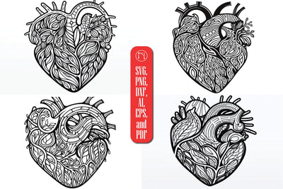 Valentine’s Decorative Heart SVG Bundle SVG MD JOYNAL ABDIN 
