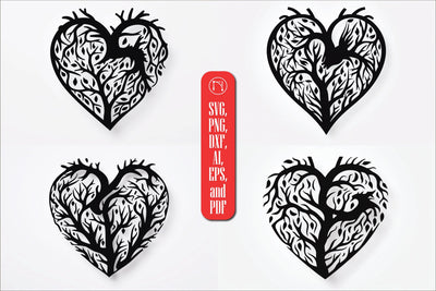 Valentine’s Decorative Heart SVG Bundle SVG MD JOYNAL ABDIN 