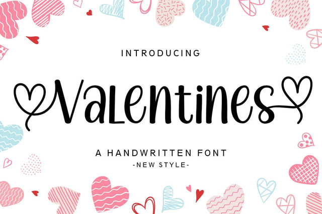 Valentines Font Rotterlab studio 