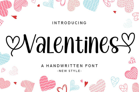 Valentines Font Rotterlab studio 