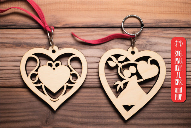 Valentine's Keychain SVG design SVG MD JOYNAL ABDIN 