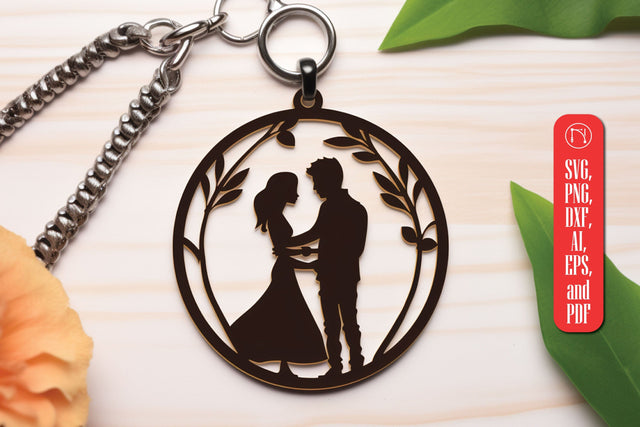 Valentine's Keychain SVG design SVG MD JOYNAL ABDIN 