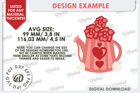 Valentine's Layered Card Paper Cut. Love Sign SVG 3D Paper Evgenyia Guschina 