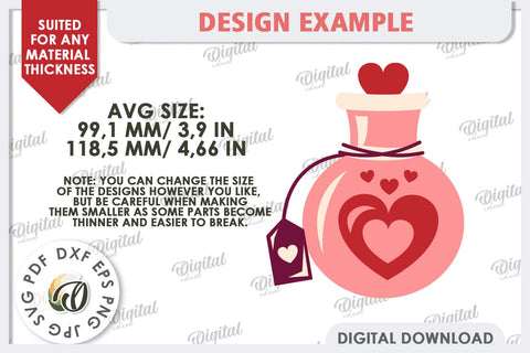 Valentine's Layered Cards Paper Cut Bundle. Love Sign SVG SVG Evgenyia Guschina 