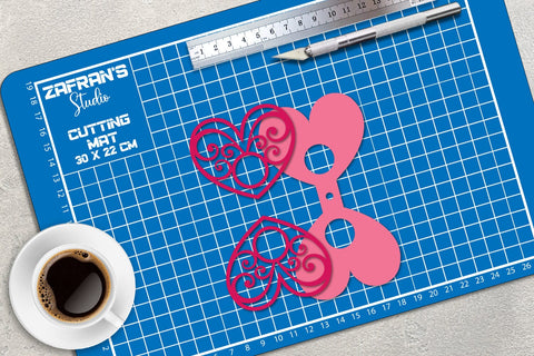 Valentines Lollipop Holders | Heart Valentines Lollipop Holders 3D Paper zafrans studio 