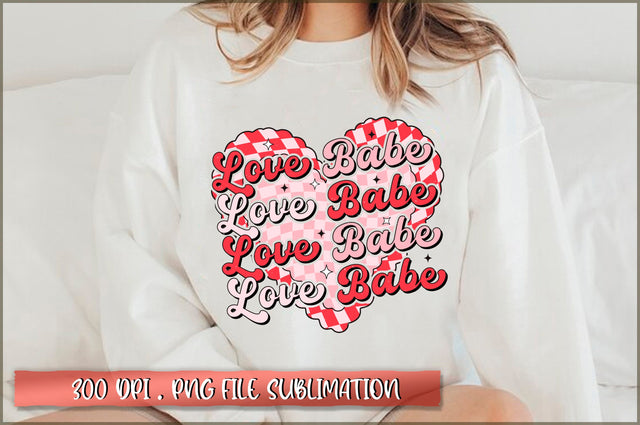 Valentines Love babe Sublimation SVG Shetara Begum 