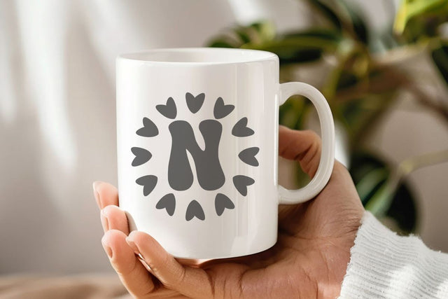 Valentines Monogram Font Masyafi Studio 