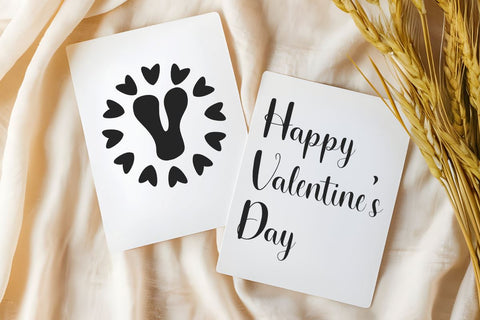 Valentines Monogram Font Masyafi Studio 