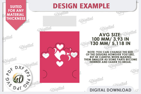 Valentine's Place Card Paper Cut. Wedding Name Card SVG SVG Evgenyia Guschina 