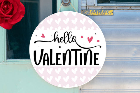 Valentines Round Signs SVG Bundle SVG Regulrcrative 