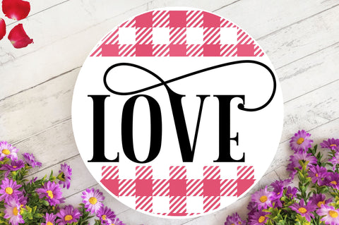 Valentines Round Signs SVG Bundle SVG Regulrcrative 