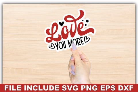Valentines Sticker Bundle SVG Ariyan 