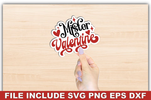 Valentines Sticker Bundle SVG Ariyan 