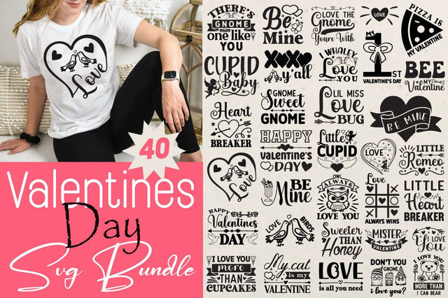 Valentines SVG Bundle Love Big Bundle SVG Angelina750 