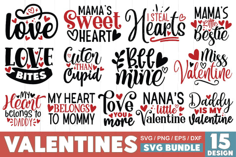 Valentines SVG Bundle SVG Ariyan 